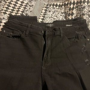 Judy Blues, size 13 Black Boyfriend